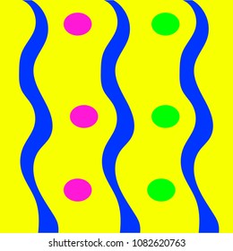 Abstract wave pattern. Vector illustration
