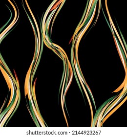 Abstract Wave Pattern. Vector Illustration.