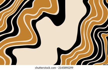 Abstract wave pattern. Vector Illustration.