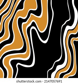 Abstract wave pattern. Vector Illustration.