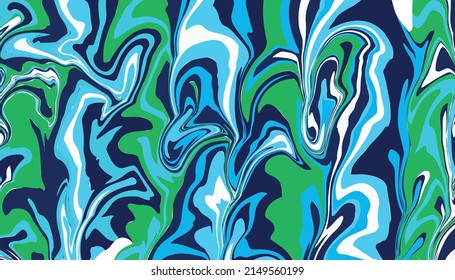 Abstract wave pattern. Vector Illustration.