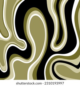 Abstract wave pattern. Vector Illustration