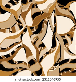Abstract wave pattern. Vector Illustration