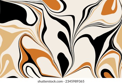 Abstract wave pattern. Vector Illustration