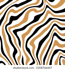 Abstract wave pattern. Vector Illustration