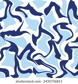 Abstract wave pattern. Vector Illustration.