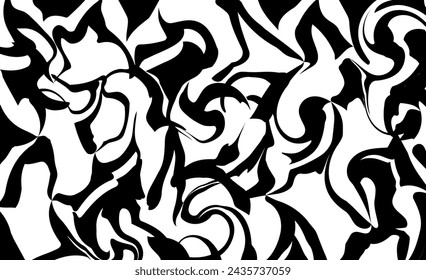 Abstract wave pattern. Vector Illustration.