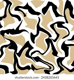 Abstract wave pattern. Vector Illustration.