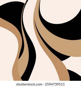 Abstract wave pattern. Vector Illustration.