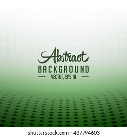 Abstract wave perspective background. Vector and illustration.