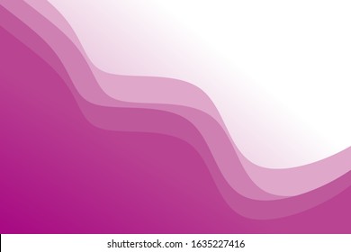 Abstract Wave Pink Background Design Template Vector