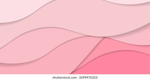 Fondo rosa de la onda abstracta. Traje para el Anuncio, el Web, el folleto, el panfleto y la presentación