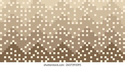 Abstract wave pixel art background. 