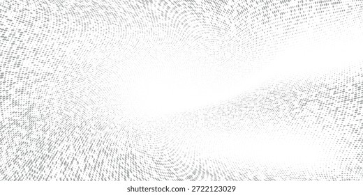 Fondo de lunares de onda abstracta. arte de diseño de puntos grises