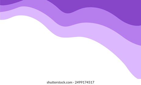 Abstract wave purple Background. purple background. abstract purple color wallpaper for desktop. Abstract curvy purple background.	
