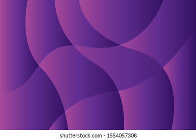 Abstract wave purple background. Design vector illustration