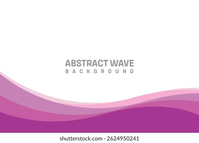 abstract wave purple background or wallpaper