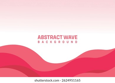 abstract wave red background or wallpaper