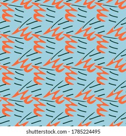 Abstract wave repeat pattern. Seamless backdrop.