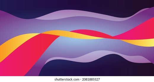 abstrakte Welle, Vektorhintergrund