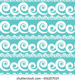Abstract Wave Seamless Pattern Background. Vector Illustration EPS10