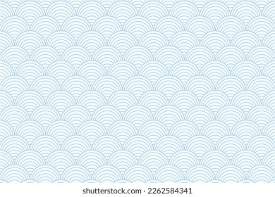 abstract wave seamless pattern geometric template background decoration wallpaper design
