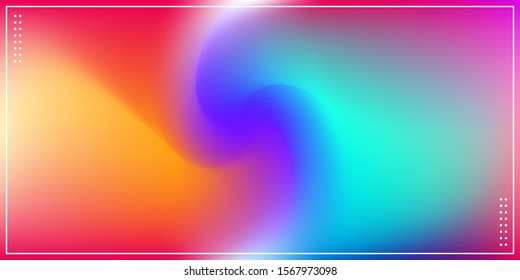 Abstract wave shape blurred background 