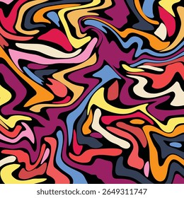 Abstract wave shape flat futuristic colorful decorative element cover simple layout for banner, advertise, template, web.