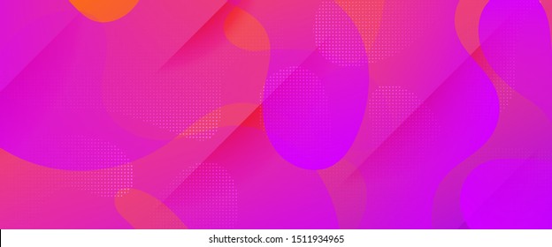 Abstract Wave Shapes. Light Minimal Poster. Orange Graphic Wallpaper. Futuristic Concept. Abstract Fluid Pattern. Gradient Brochure. Graphic Movement. Digital Template. 3d Fluid Background.