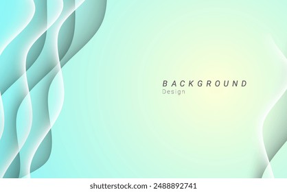 Fondo de color suave de onda Abstractas