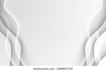 Abstract wave soft color background