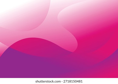 Plantilla de diseño de fondo de gradiente rosa púrpura oscuro y luz suave de onda Abstractas