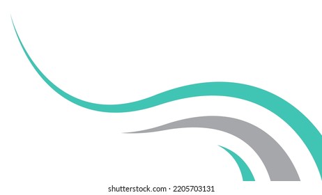 abstract wave spalsh swoosh background