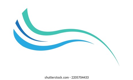 fondo de oscilación de onda abstracta