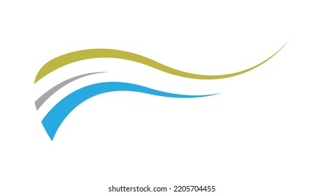 fondo de oscilación de onda abstracta