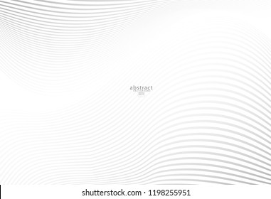 Abstract wave Stripe line background, vector template for your ideas, monochromatic lines texture. EPS 10