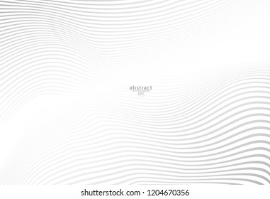 Abstract wave Stripe line background, vector template for your ideas, monochromatic lines texture. EPS 10