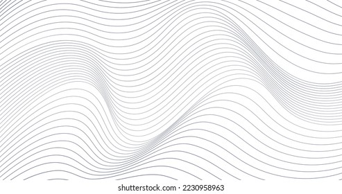 abstract wave stripe line background