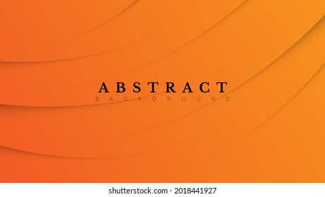 abstract wave stripe orange background