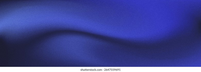 Abstract wave texture combination glittering with background noise, dark purple night background design. Bright gradient banner header poster. Modern