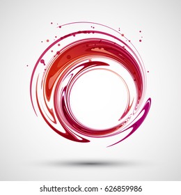 Abstract wave. Vector