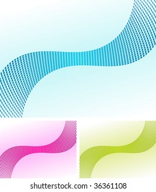 Abstract wave vector background