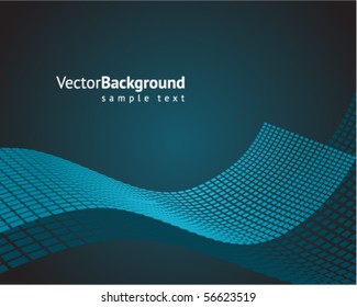 Abstract wave vector background
