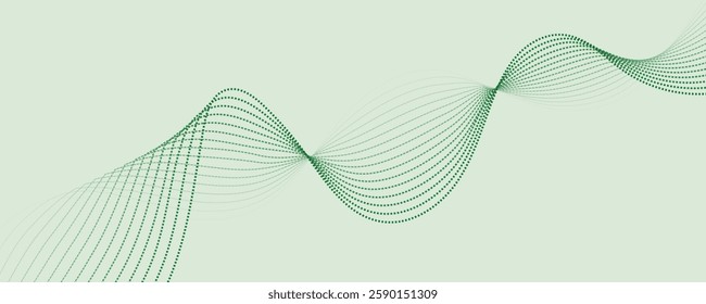 Abstract wave vector background. EPS10
