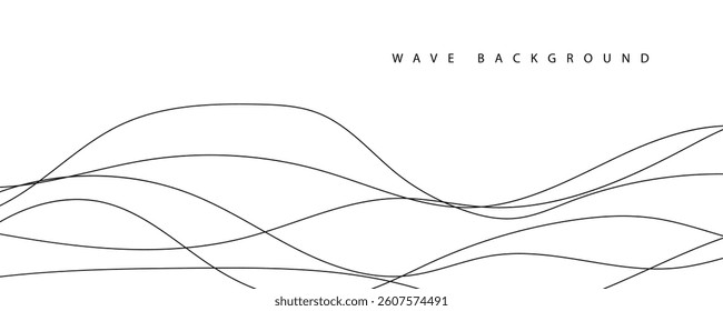 abstract wave vector background. eps10