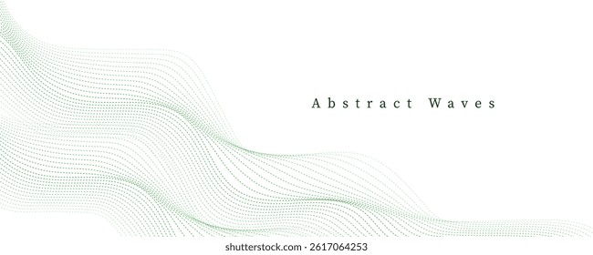 abstract wave vector background. eps10