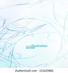 Abstract wave vector background, futuristic wavy illustration eps10