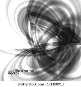 Abstract wave vector background, futuristic style illustration eps10.