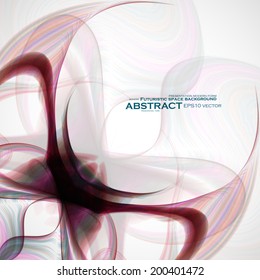 Abstract wave vector background, futuristic illustration eps10