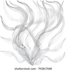 Abstract wave vector background.  Smoky lines